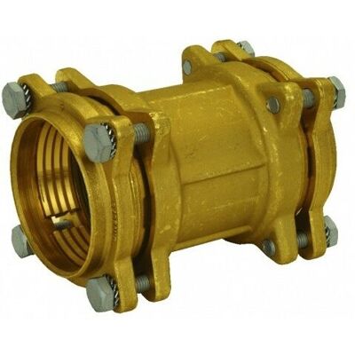Manguito Doble Fittings Latón Arco Medidas: 90 Mm Manguito Doble Fittings Latón Arco Medidas: 90 Mm