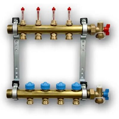 Roth Distribuidor De Circuito De Calefacción Con Dfa Hk 8 1" Ag/absperrbar, 1115009802 Roth Distribuidor De Circuito De Calefacción Con Dfa Hk 8 1" Ag/absperrbar, 1115009802