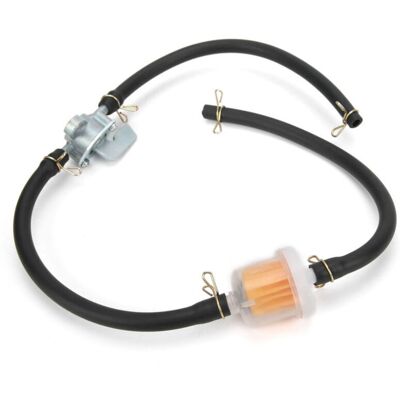 OEM Manguera De Filtro De Grifo De Combustible En Línea De 6 Mm Con Interruptor De Llave De Paso, Válvula De Cierre Universal Para Kits De Ajuste De Atv Y Cortacéspedes - Crezuo OEM Manguera De Filtro De Grifo De Combustible En Línea De 6 Mm Con Interruptor De Llave De Paso, Válvula De Cierre Universal Para Kits De Ajuste De Atv Y Cortacéspedes - Crezuo