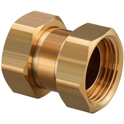 Oventrop Conexión Doble de Latón - 30mm G 1 Zoll ÜM - Accesorios para Calefacción Oventrop Conexión Doble de Latón - 30mm G 1 Zoll ÜM - Accesorios para Calefacción