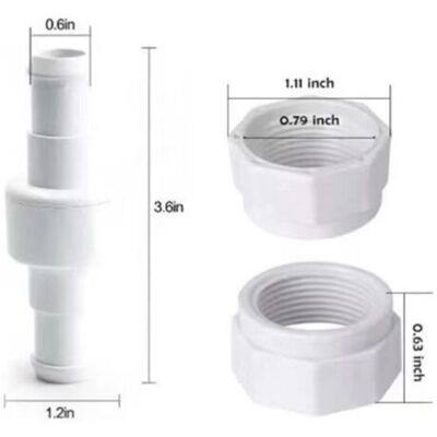 OEM Manguera Giratoria Y Tuerca De Repuesto Para El Limpiafondos Polaris 180 280 380 D20 D-20 C15-crezuo OEM Manguera Giratoria Y Tuerca De Repuesto Para El Limpiafondos Polaris 180 280 380 D20 D-20 C15-crezuo