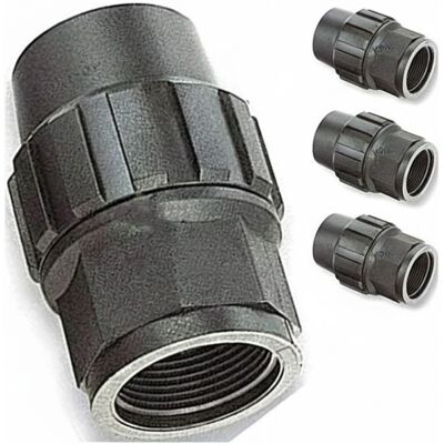 Suinga - Conector hembra en polietileno 90mm x 3'' - Conector de tubería Suinga - Conector hembra en polietileno 90mm x 3'' - Conector de tubería