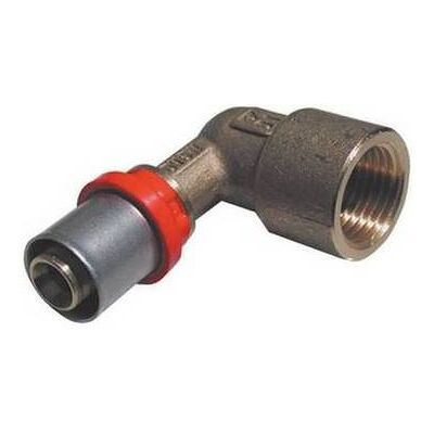 TIEMME Raccordo Press Curvo Femmina Per Multistrato Misura: 1"1/4 X 40 TIEMME Raccordo Press Curvo Femmina Per Multistrato Misura: 1"1/4 X 40