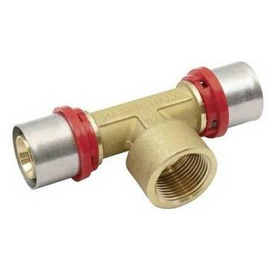 Conector en T a presión hembra Tiemme - 1'' x 32'' - Accesorio de plomería Conector en T a presión hembra Tiemme - 1'' x 32'' - Accesorio de plomería