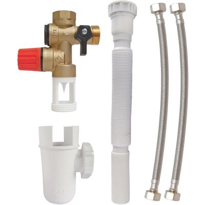 Kit Universal De Calentador De Agua De Acero Inoxidable Somatherm For You Kit Universal De Calentador De Agua De Acero Inoxidable Somatherm For You