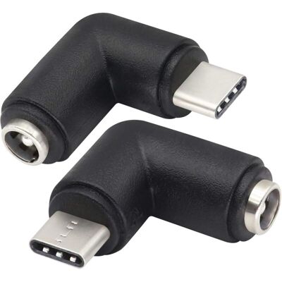 OEM (paquete De 2/tipo C) Conector Usb Tipo C Macho A Dc Hembra De 5,5 X 2,1 Mm Con Adaptador De Corriente Dc Tipo C De 5 V Para Dispositivos De Carga Usb Tipo C -crezuo OEM (paquete De 2/tipo C) Conector Usb Tipo C Macho A Dc Hembra De 5,5 X 2,1 Mm Con Adaptador De Corriente Dc Tipo C De 5 V Para Dispositivos De Carga Usb Tipo C -crezuo
