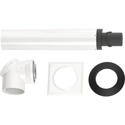 Bosch Accesorio Evacuación Gases Fc-set80-c13x Paquete Básico Horizontal D:80/125mm, 7738112574 Bosch Accesorio Evacuación Gases Fc-set80-c13x Paquete Básico Horizontal D:80/125mm, 7738112574