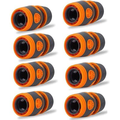 DPZO Juego De 8 Conectores Para Mangueras, Acoplamientos Rápidos Para Mangueras De Jardín De 1/2", Piezas De Extremo De Acoplamiento Rápido Para El Inicio De La Manguera. DPZO Juego De 8 Conectores Para Mangueras, Acoplamientos Rápidos Para Mangueras De Jardín De 1/2", Piezas De Extremo De Acoplamiento Rápido Para El Inicio De La Manguera.