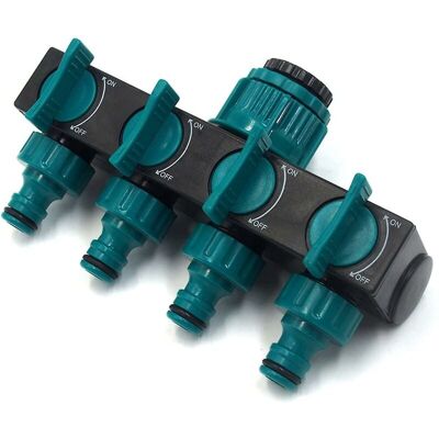 OEM Divisor De Manguera De Jardín, Divisor De Riego De 4 Vías, Herramienta De Riego De Jardín Con Válvula De Cierre, Estándares Europeos OEM Divisor De Manguera De Jardín, Divisor De Riego De 4 Vías, Herramienta De Riego De Jardín Con Válvula De Cierre, Estándares Europeos