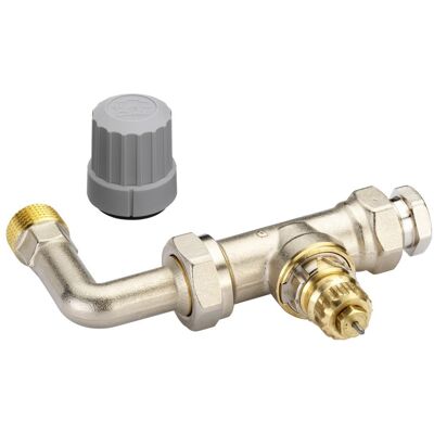 Danfoss Cuerpo De Válvula Ra-ke Paso Con Codo, R 1/2, 013g3362 Danfoss Cuerpo De Válvula Ra-ke Paso Con Codo, R 1/2, 013g3362