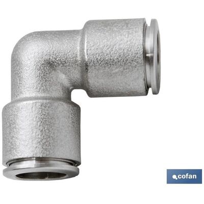 Cofan - Conector de tubo metálico T-12, 5 unidades Cofan - Conector de tubo metálico T-12, 5 unidades