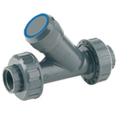 Hidroten - Filtro Pvc Inclinado Malla Inox Rosca Hembra 1/2 Hidroten - Filtro Pvc Inclinado Malla Inox Rosca Hembra 1/2