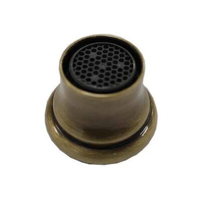 HORUS - 92.068BM - bronce mate - 18x100 - conector de manguera HORUS - 92.068BM - bronce mate - 18x100 - conector de manguera