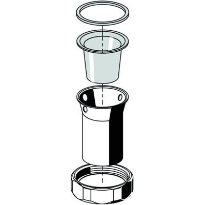 Conexión Completa Del Tubo De Enjuague - Schell Conexión Completa Del Tubo De Enjuague - Schell