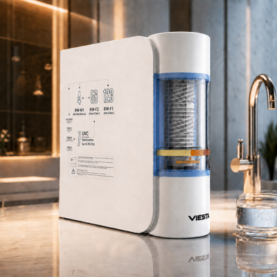 Viesta® Rw210 Sistema De Ósmosis Inversa 600 Gpd – Sistema De Filtración De Agua Direct-flow Sin Depósito Con Esterilización Uv, Filtración De 7 Etapas Y Control Mediante App Viesta® Rw210 Sistema De Ósmosis Inversa 600 Gpd – Sistema De Filtración De Agua Direct-flow Sin Depósito Con Esterilización Uv, Filtración De 7 Etapas Y Control Mediante App