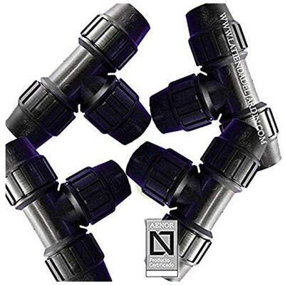 SUINGA 4 x Accesorios en Polietileno - 90mm, Certificado AENOR SUINGA 4 x Accesorios en Polietileno - 90mm, Certificado AENOR