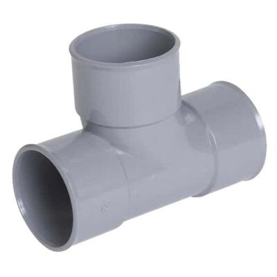 NICOLL Modelo 57413F Conexión de tubería gris - 87°30 - 50mm - Hembra a hembra - Drenaje NICOLL Modelo 57413F Conexión de tubería gris - 87°30 - 50mm - Hembra a hembra - Drenaje