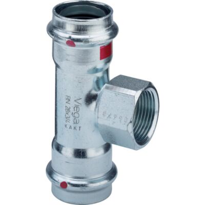 Viega Prestabo Pieza En T 28mmx1/2 Igx28mm, 558918 Viega Prestabo Pieza En T 28mmx1/2 Igx28mm, 558918
