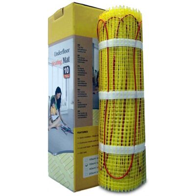 Bernstein - Sistema De Calefacción Radiante Eléctrico Plano 1m², 160w/m², Sin Campo Magnético, 1 Cable De Conexión, Homologado Vde 0100-200 Bernstein - Sistema De Calefacción Radiante Eléctrico Plano 1m², 160w/m², Sin Campo Magnético, 1 Cable De Conexión, Homologado Vde 0100-200