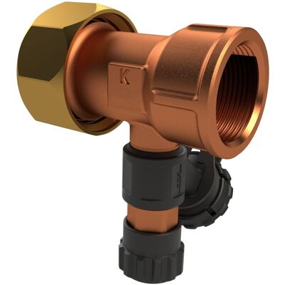 Kemper Racor Con Rosca Hembra De Bronce, Con Vaciado, Figura 476 07, Dn 50, 4760705000 Kemper Racor Con Rosca Hembra De Bronce, Con Vaciado, Figura 476 07, Dn 50, 4760705000