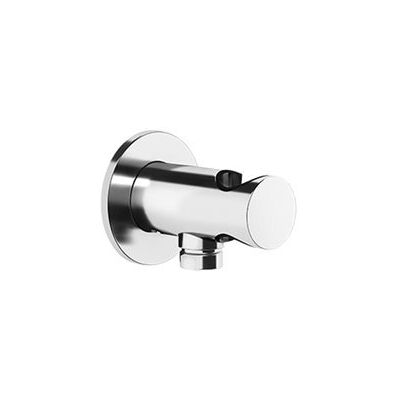 Gessi - Codo De Conexión A La Pared Anello 1/2 Con Soporte, De Gessi - Codo De Conexión A La Pared Anello 1/2 Con Soporte, De