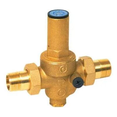 CALEFFI Válvula Reductora De Presión Con Acoplamientos Dobles Macho Desmontables De 1' 1/4'. CALEFFI Válvula Reductora De Presión Con Acoplamientos Dobles Macho Desmontables De 1' 1/4'.