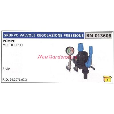 NEWGARDEN Conjunto Válvula Limitadora De Presión Bomba Universal Bertolini Multiduplo 013608 NEWGARDEN Conjunto Válvula Limitadora De Presión Bomba Universal Bertolini Multiduplo 013608