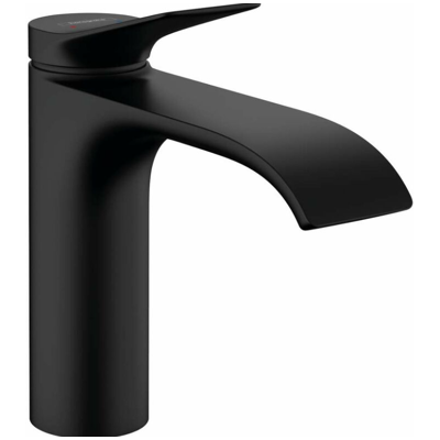 COOCHEER Adecuado Para Grifo Mezclador De Lavabo Vivenis 110 Con Unidad De Eliminación De Aguas Residuales De 2 Posiciones, Negro, 75020670 COOCHEER Adecuado Para Grifo Mezclador De Lavabo Vivenis 110 Con Unidad De Eliminación De Aguas Residuales De 2 Posiciones, Negro, 75020670