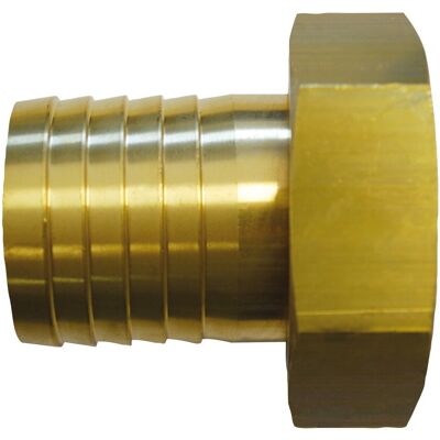 Racor De Grifo Cilíndrico Con Tuerca Hexagonal, F50x60, Para Tubo Ø40, Con Junta Boutté Racor De Grifo Cilíndrico Con Tuerca Hexagonal, F50x60, Para Tubo Ø40, Con Junta Boutté