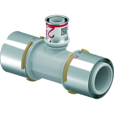 Uponor S-Press Plus 50x25x50mm PPSU - Conexión de presión Uponor S-Press Plus 50x25x50mm PPSU - Conexión de presión