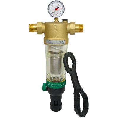 Honeywell Resideo Filtro Fino De Agua Doméstica F76s Latón, Aa, R3/4, F76s-3/4aa Honeywell Resideo Filtro Fino De Agua Doméstica F76s Latón, Aa, R3/4, F76s-3/4aa