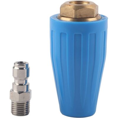 Csparkv - Boquilla Giratoria Turbo Para Hidrolavadora De 4,0 Gpm, Alta Velocidad, Conector Rápido De 1/4', 3600 Psi/276 Bar, Accesorio De Limpieza Csparkv - Boquilla Giratoria Turbo Para Hidrolavadora De 4,0 Gpm, Alta Velocidad, Conector Rápido De 1/4', 3600 Psi/276 Bar, Accesorio De Limpieza