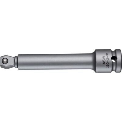 ASW Wekador Extensión de ángulo de fuerza - Extensión de enchufe - 1/2" 125mm ASW Wekador Extensión de ángulo de fuerza - Extensión de enchufe - 1/2" 125mm