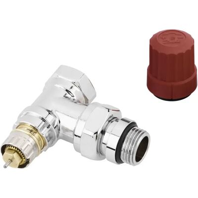 Danfoss Cuerpo De Válvula Ra-ncx 15 R 1/2, Angular, Cromado, 013g4237 Danfoss Cuerpo De Válvula Ra-ncx 15 R 1/2, Angular, Cromado, 013g4237