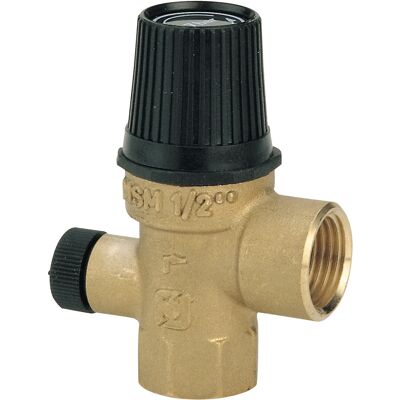 WATTS Válvula De Seguridad Sanitaria Con Toma De Manómetro 7 Bares 20x27 WATTS Válvula De Seguridad Sanitaria Con Toma De Manómetro 7 Bares 20x27
