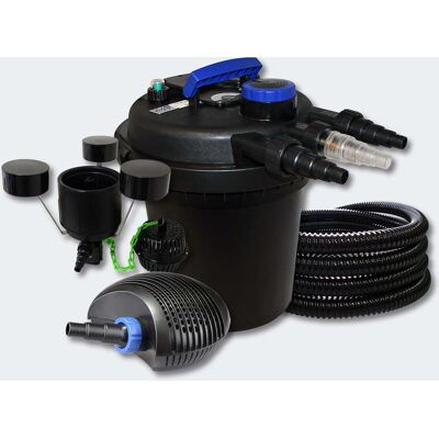 HELLOSHOP26 Kit Filtración Piscina Presión 6000l 11 Watts Uvc 70 Watts Bomba Tubería Skimmer HELLOSHOP26 Kit Filtración Piscina Presión 6000l 11 Watts Uvc 70 Watts Bomba Tubería Skimmer