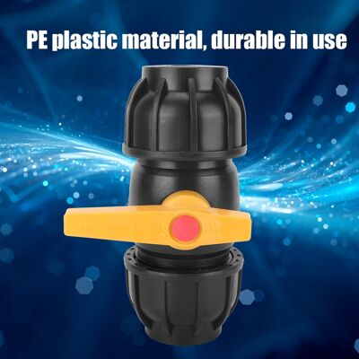 OEM Válvula De Bola De Pe Para Conexiones De Tuberías De Agua – Negra, 50 Mm De Diámetro, De Alta Calidad, Robusta Y Duradera Para Ppr/pe/pvc. OEM Válvula De Bola De Pe Para Conexiones De Tuberías De Agua – Negra, 50 Mm De Diámetro, De Alta Calidad, Robusta Y Duradera Para Ppr/pe/pvc.