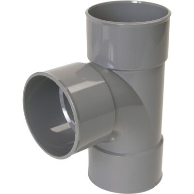 NICOLL Culote Simple De Pvc Para Drenaje De 90° Hembra Hembra Ø160 NICOLL Culote Simple De Pvc Para Drenaje De 90° Hembra Hembra Ø160