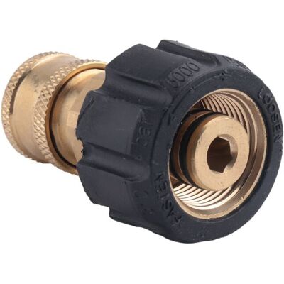OEM Adaptador De Manguera De Agua De Acoplamiento Rápido De Alta Presión De 1/4 A M22 Para Lavado De Autos OEM Adaptador De Manguera De Agua De Acoplamiento Rápido De Alta Presión De 1/4 A M22 Para Lavado De Autos