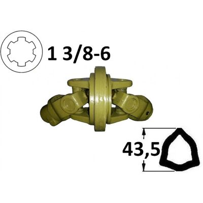 AMA Junta Homocinética Completa Para Tubo De 43,5 Mm 38217 AMA Junta Homocinética Completa Para Tubo De 43,5 Mm 38217