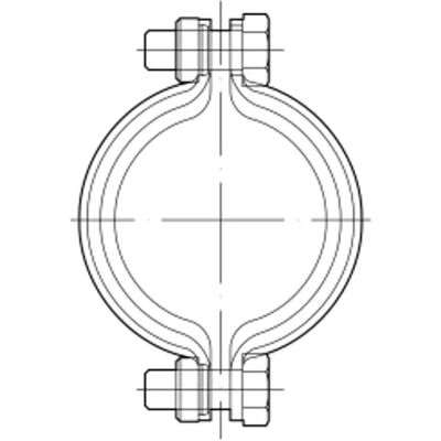 Aco Abrazadera De Seguridad Gm-x Dn100 (570033100), 0174.45.01 Aco Abrazadera De Seguridad Gm-x Dn100 (570033100), 0174.45.01
