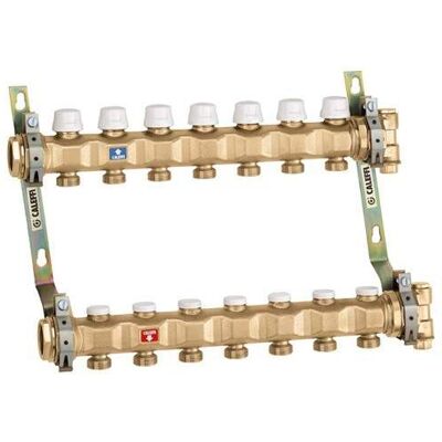 Distribuidor Caleffi 663 - Latón, 10 bar, 5-100°C Distribuidor Caleffi 663 - Latón, 10 bar, 5-100°C