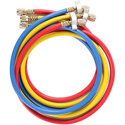 OEM Manguera De Carga De Refrigerante De 0,9 M, 3 Piezas, Alta Presión, 1/4 Pulg., Para R22, R410a, R134 Y R404a OEM Manguera De Carga De Refrigerante De 0,9 M, 3 Piezas, Alta Presión, 1/4 Pulg., Para R22, R410a, R134 Y R404a