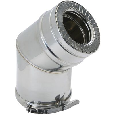 Codo 45¡ Duoten Inox 316 / 304 De Anodo 80 / 130, Ten, Ref 505088 Codo 45¡ Duoten Inox 316 / 304 De Anodo 80 / 130, Ten, Ref 505088