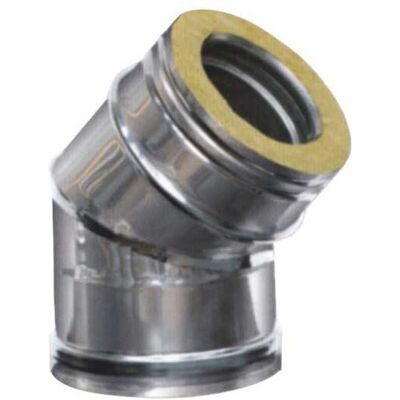 Codo De Acero Inoxidable Sectores 45° 13/18 Dp Maral Codo De Acero Inoxidable Sectores 45° 13/18 Dp Maral
