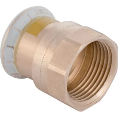MM_UNVERIFIED_BRAND Geberit Mapress Cobre Transición Con Rosca Hembra (gas), Dn 50, Dø 54 Mm, 34692 MM_UNVERIFIED_BRAND Geberit Mapress Cobre Transición Con Rosca Hembra (gas), Dn 50, Dø 54 Mm, 34692