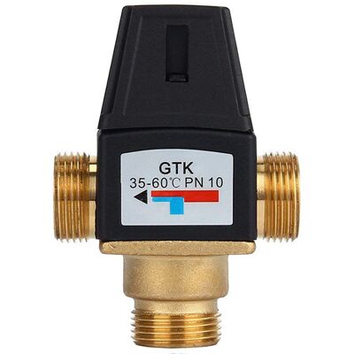 OEM Válvula Mezcladora Termostática De Latón De 3 Vías Con Rosca Macho De 3/4" Dn20 Para Calentador De Agua Solar. OEM Válvula Mezcladora Termostática De Latón De 3 Vías Con Rosca Macho De 3/4" Dn20 Para Calentador De Agua Solar.