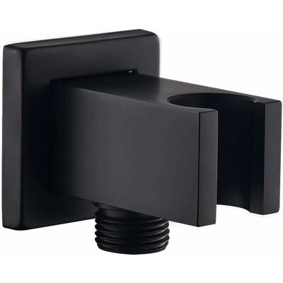 OEM Codo De Conexión A Pared Con Soporte De Ducha Negro, Conector De Tubo Cuadrado De Latón De 1/2, Codo De Conexión A Ducha Con Soporte, Cabezal De Ducha De Conexión A Pared Con Conexión De Arena Para Ca OEM Codo De Conexión A Pared Con Soporte De Ducha Negro, Conector De Tubo Cuadrado De Latón De 1/2, Codo De Conexión A Ducha Con Soporte, Cabezal De Ducha De Conexión A Pared Con Conexión De Arena Para Ca