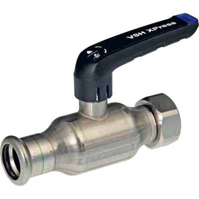 Vsh Xpress Fullflow Acero Inoxidable Válvula De Bola Con Racor I/i 15xg3/4" (dn10) Tipo Xpr21400, 2010001410 Vsh Xpress Fullflow Acero Inoxidable Válvula De Bola Con Racor I/i 15xg3/4" (dn10) Tipo Xpr21400, 2010001410