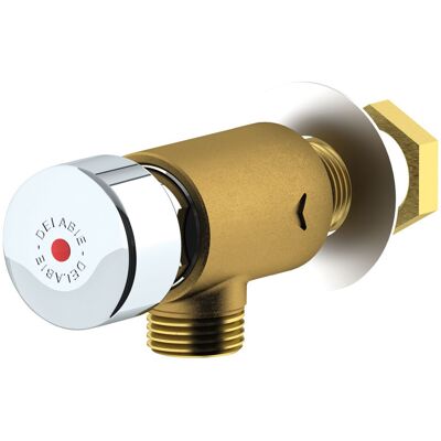 Grifo de acero inoxidable DELABIE Tempostop Grifo de acero inoxidable DELABIE Tempostop